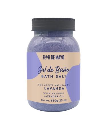 Flor de Mayo Lavender Bath Salt 650g Health and Personal Care