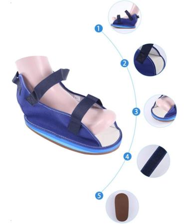 Buy Plaster Shoes & Foot Fracture Walking Shoes | Best Fracture Accessories for Broken Toes - Buy Online on GoSupps.com