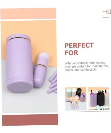 POPETPOP 4 Sets Makeup Brush Set Thick Aluminum Tube Makeup Set Portable Travel - Buy Online on GoSupps.com