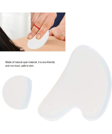 Verdant Touch Opal Scraping Plate - Face Massager & Health Care Tool for Radiant Skin | International Shipping - Buy Online on GoSupps.com