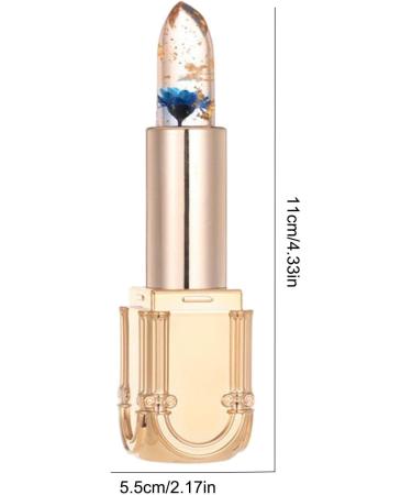 Color Changing Lip Gloss | Magic Moisturizing Plumping Jelly Lipstick - Waterproof Flower Lipstick for Labial Long Lasting Cosmetics for Gifts Keloc - Buy Online on GoSupps.com