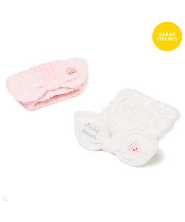 KAKAO FRIENDS Lovely Apeach Ribbon Hair Turban Bath Wrap (Pink) - Official Merchandise - Buy Online on GoSupps.com