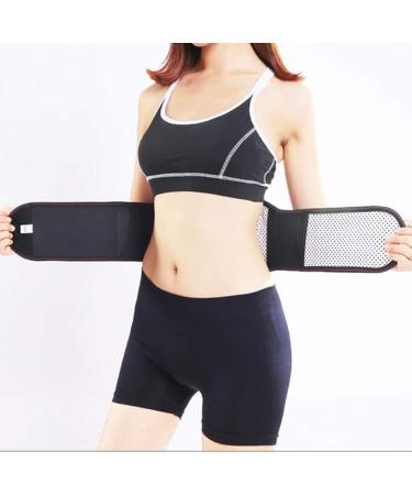 Lordosis Support Belt for Men & Women - Self-Warming Magnet Adjustable Steel Lumbar Support Waist/Abdominal Relief (Black & XL) - Buy Online on GoSupps.com