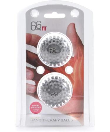 66fit Hand and Foot Massage Balls (2 pcs) - Stress Relief & Reflexology Trigger Point Myofascial Release - Buy Online on GoSupps.com
