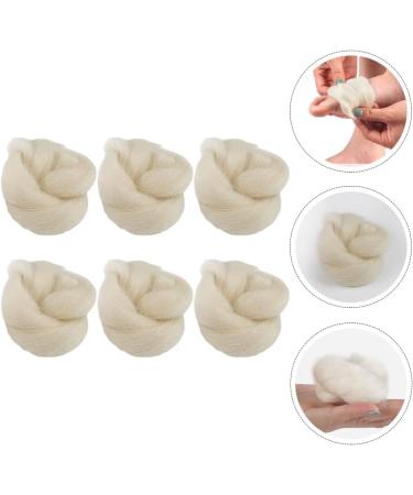 Healeved 6Pcs Lambs Wool Toe Separators - Soft Toe Spacers for Bunion Relief and Toe Alignment - Buy Online on GoSupps.com