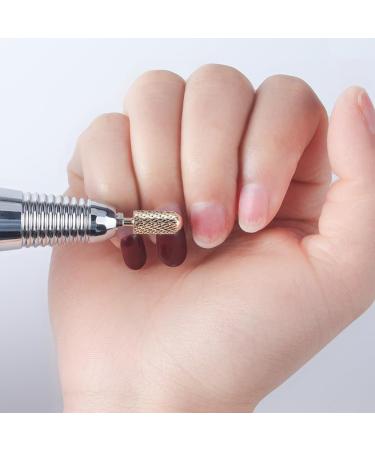 Nail Drill Bit Tungsten Steel Polish Grind Head Fast Remove Polish and Cuticle 3/32" Electric Nail Drill Tool for Home Salon Manicure Pedicure C  - Buy Online on GoSupps.com