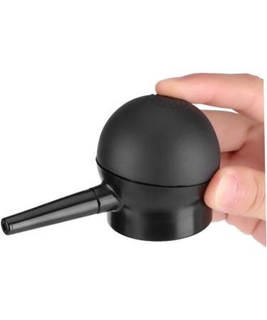 Baluue 1pc Powder Spray Applicator Hair Fiber Nozzle Powder Sprayer Hair Thickening Fiber Spray Black - Buy Online on GoSupps.com