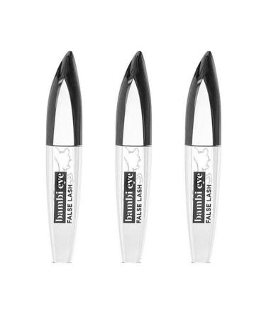 L'Or al Paris 3 x LOreal Paris False Lash Bambi Eye 89 ml mascara Extra Black