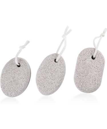 Set of 3 pumice stone exfoliating stone foot bath foot scrubber cleaning tools scrub core stone foot peeling tool feet care bath stone - Buy Online on GoSupps.com