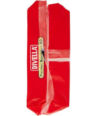  Divella Pack of 10 Divella 100% Italian pasta No. 80 Paccheri Napoletani 500g - Buy Online on GoSupps.com