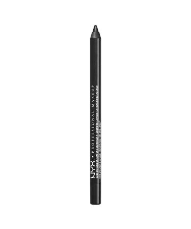 NYX PROFESSIONAL MAKEUP Slide On Pencil Waterproof Eyeliner Pencil Black Sparkle Black Sparkle 1 Count (Pack of 1)