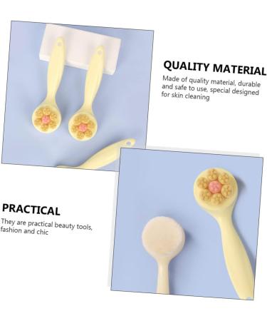 Angoily 1Pc Facial Brush cleaning brush manual Home Facial Brush Foreign trade face brush Miss Face Cleansing Brush cleansing brush household soft fur facial exfoliating brush - Buy Online on GoSupps.com