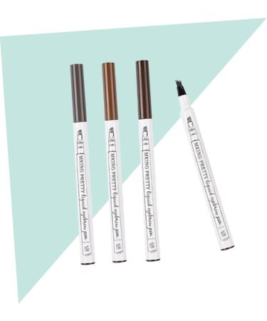 FRCOLOR 8 Pcs Waterproof Eyebrow Pen Waterproof Brow Pencil Eyebrow Pencil Eyebrow Trimming Makeup Miss 1 count (Pack of 1) As Shownx2pcs - Buy Online on GoSupps.com