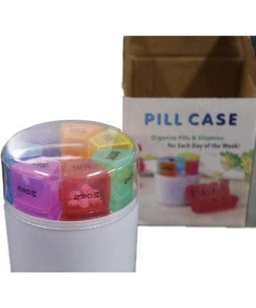 Weekly Pill Organizer - 7-Day Pill Box with 4 Modes | Large Capacity Medicine Case for International Shipping - Buy Online on GoSupps.com