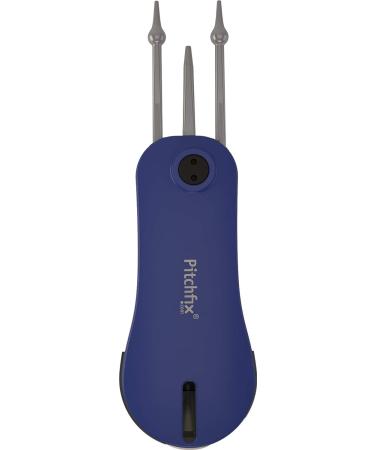 Pitchfix Foldable Divot Repair Tool with Pencil Sharpener & Ball Marker - Royal Blue - Buy Online on GoSupps.com