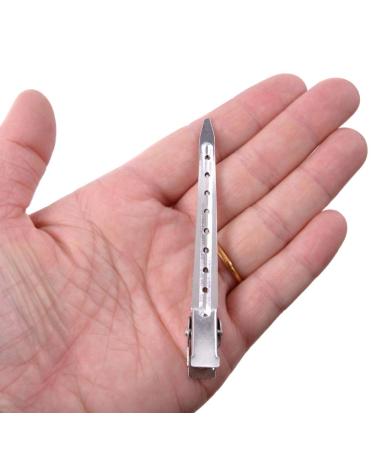 24pcs 3.5 Silver Duckbill Hair Clips for Extensions - Alligator Clips with Holes - Buy Online on GoSupps.com