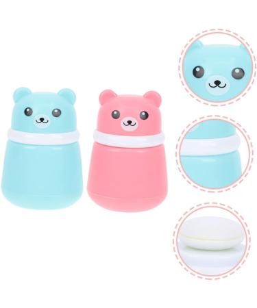 BIUDECO 2pcs Baby Bath Powder Puff Set with Holder - Body & Makeup Application Tool - Buy Online on GoSupps.com