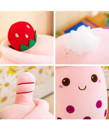 Bubble Tea Plush Pillow - Cute Boba Soft Toy for Boba Lovers (Green 50cm) - Buy Online on GoSupps.com