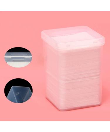Clear Acrylic Cosmetic Cotton Pad Holder | Makeup Organizer for Cotton Swabs & Pads | International Shipping Available - Buy Online on GoSupps.com