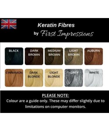 100% Natural Keratin Hair Fibre Refill for Hair Loss - Alopecia & Chemotherapy (25g) Light Brown - Pack of 1 - Buy Online on GoSupps.com