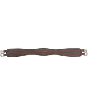 Shires Anti Chafe Contour girth no elastic 480e 48 Brown