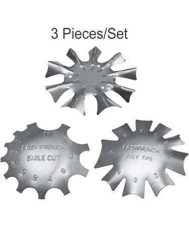 dijiusidy Nail Plate C-shaped Manicure Trimmer Reusable Stainless Steel Sharpen Sharp Curves Line Tool Heteromorphic Style Design - Buy Online on GoSupps.com