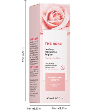 2 pieces Rose Facial Treatment Essence lightening & nourishing refining & repairing 2 pieces x 30 ml serum - Buy Online on GoSupps.com