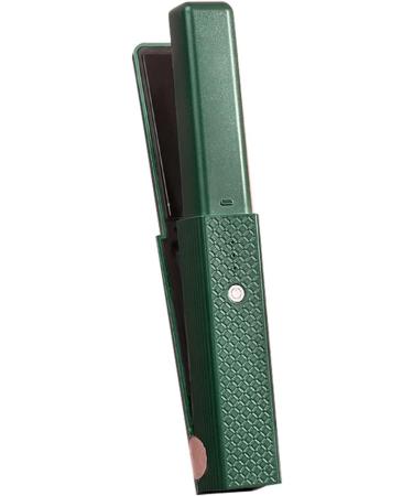 Shop Hair Straightener & Cordless Curling Wand - Fast Heating Tourmaline Ceramic Prevents Damage Shiny Frizz-Free Hair - Emerald Green - Buy Online on GoSupps.com
