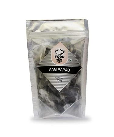 FOODHOLIC Brand Aam papad Premium Khatta Aam Papad Slice Bar Made in India (200 GM)_Packing May Vary