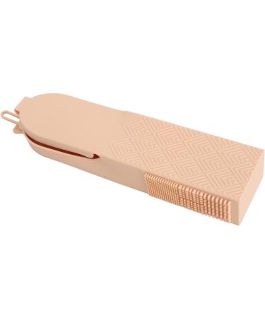 Soft Silicone Makeup Brush Bag with Wash Board | Portable Dustproof Case for Travel - Large Capacity Flip Cover & Button Closure - Buy Online on GoSupps.com