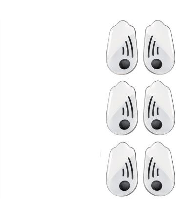 Heel Inserts Self-Adhesive Magnet Foot Care Foot Orthotic Inserts Adult Premium Daily for Spurs and Heel Blister Prevention(Clear Color-L Code X-Large)