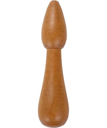 GROCKSTR Wooden Massage Stick - Sandalwood Acupuncture Tool for Pain Relief & Relaxation - Buy Online on GoSupps.com