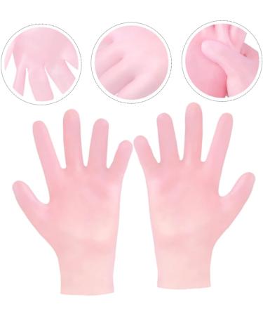 Healeved 2 Pairs Whitening Moisturizing Gloves Cotton Gloves White Gloves Men Moisturizing Gloves for Women Exfoliating Hand Gloves Cracked Hands Gloves Waterproof Gloves Soft Pink Sebs - Buy Online on GoSupps.com
