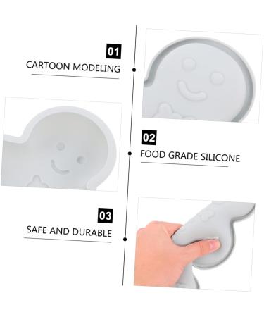 PLAFOPE 2pcs Silicone Mold Candle Molds Roasting Pan Chocolate Molds DIY Mold Cake Mold Soap Baking Supplies - Buy Online on GoSupps.com