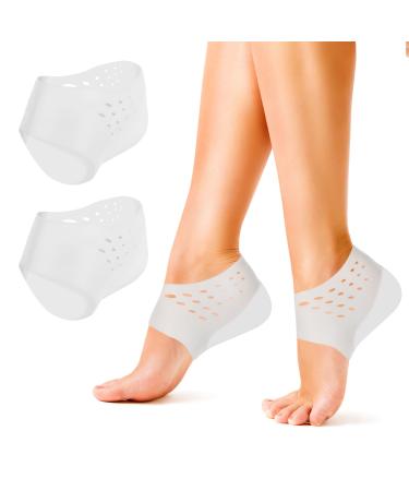 EXCEART 1 Pair Invisible Height Increase Insole  Silicone Heel Protector Invisible Heel Lift Shoe Insoles  Inserts Silicone Heightening Insoles for Men and Women Half Shoe Pad - Buy Online on GoSupps.com