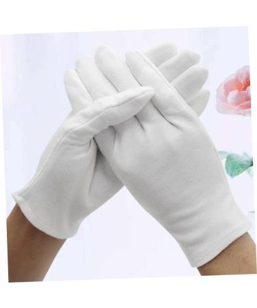 Veemoon 6 Pair Hand Protective Gloves Stretchable Lining Glove Thermal Gloves Industrial Gloves Safety Gloves Soft Gloves Cosmetic Make-up Moisturising Gloves Spa Gloves Pan Beads White - Buy Online on GoSupps.com