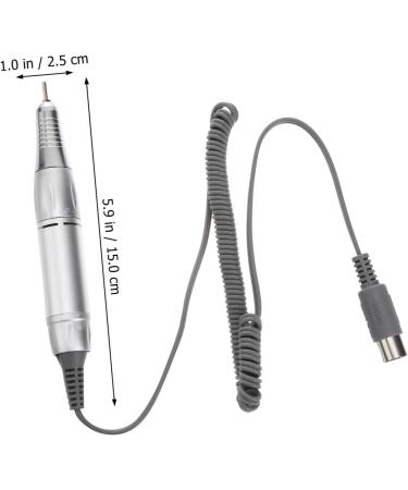 FRCOLOR Manicure Tools Professional Nail Polish Electrical Nail Art Pedicure Polishing Shape Tools Electric Nail Drill Pen Accessories Manicure Nail File Mini Mobile Phone Handle White medium White - Buy Online on GoSupps.com