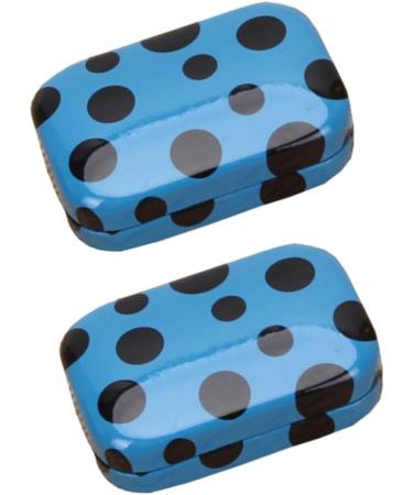 Solustre 6-Piece Colored Contact Lens Organizer | Pocket Case & Care Box for International Shipping - Buy Online on GoSupps.com