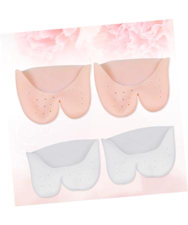 2 Pairs Gel Big Toe Caps - Soft Protective Toe Covers for Shoe Comfort and Pointe Cushion Support - Buy Online on GoSupps.com