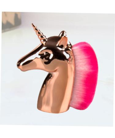 DOITOOL 1pc Brush for Powder Foundation Foundation Brush Liquid Foundation Brush Powder Brush Make up Makeup Brush Cosmetics Brush Scrub Major 9x8cm Pink - Buy Online on GoSupps.com