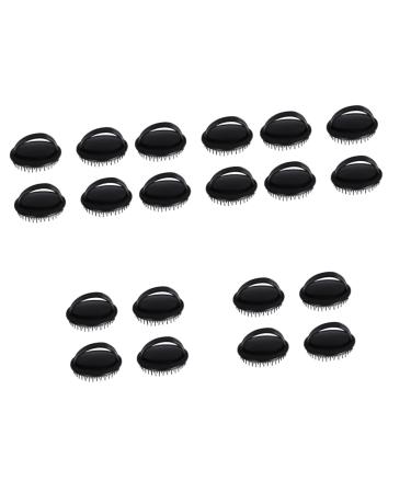 Magiclulu 20 STK massage shampoo brush hair brush hairbrush shampoo brush for the shower hair shampoo massager shampoo brush for the scalp massage buns bad care