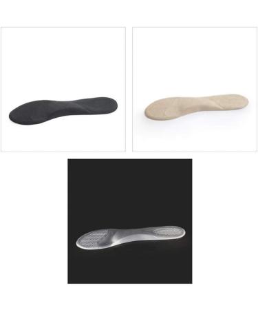 Gel Insoles for High Heels | 3/4 Arch Support Antiskid Orthotic Cushions - All-Day Comfort - Buy Online on GoSupps.com