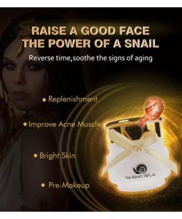 Regenerate Snail Day/night Cream Snail Extract Renew Moisture Restore Face Cream Repairing Facial Cream - Buy Online on GoSupps.com