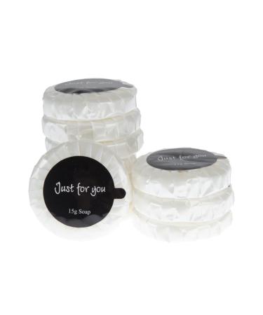 Travel Toiletries - Just for You Soap 20ml (Pack of 100) Weight: 15 grams per Soap Dimensions: 45(Dia) x 10mm REACH Compliant Hotel Soaps Pleasant Fragrance Individually Wrapped Soaps | GF951 Single - Buy Online on GoSupps.com