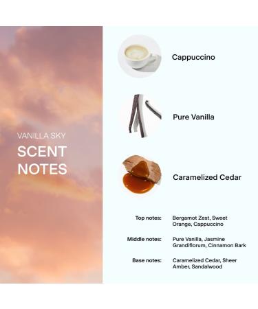 Skylar Vanilla Sky Eau de Parfum -Hypoallergenic & Clean Perfume for Women & Men Vegan & Safe for Sensitive Skin-Notes of Cappuccino Vanilla & Caramelized Cedar - 10mL /0.33 Fl oz - Buy Online on GoSupps.com