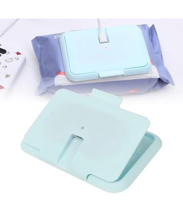 Portable Baby Wipe Warmer - Keeps Wipes Moist & Warm for Babies - Light Blue Wet Wipe Dispenser - Buy Online on GoSupps.com