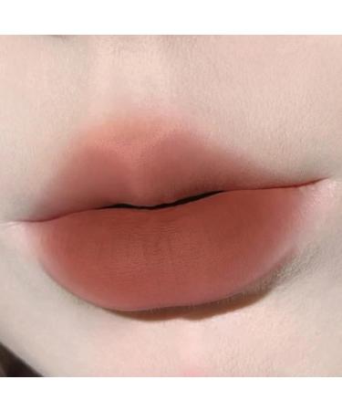 BADALO Velvet Mist Water Mist Lip Mud Soft Silky Matte Matte Vegan White Nonstick Lip Gloss Lip Glaze Lipstick Color 1chuli - Buy Online on GoSupps.com