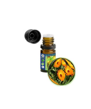 5ml (1/6oz) Calendula Essential Oil (Marigold Calendula Officinalis) - 100% Pure Undiluted Uncut All-Natural