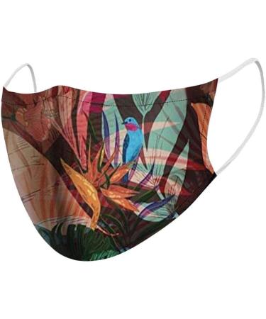 5PC Stylish Washable Fabric Masks - Breathable & Multifunctional Adult Mouth and Nose Protection - Staubs-ch tz Neckuch - Buy Online on GoSupps.com