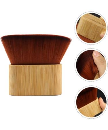 Beavorty hair brush neck duster brush haircut cleaning brush barber shaving brush stylist hair duster barber hair removal brush shave for men salon man fiber wool the face earmuffs - Buy Online on GoSupps.com